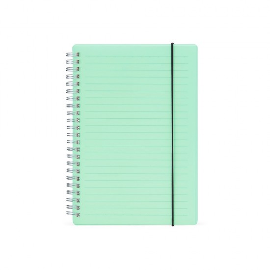 Caderno A5 Plástico Personalizado