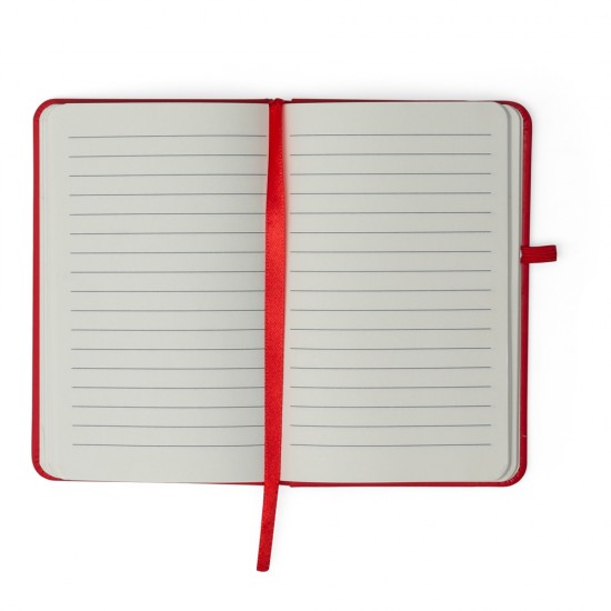 Caderno Tipo Moleskine Com Porta Caneta Personalizada