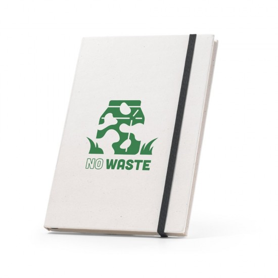 Caderno A5 Capa Dura em Material Reciclado Personalizado