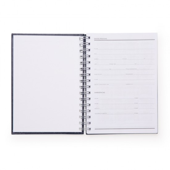 Caderno Pequeno De Couro Sintético Personalizado