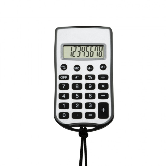 Calculadora Plástica Com Cordão Personalizada