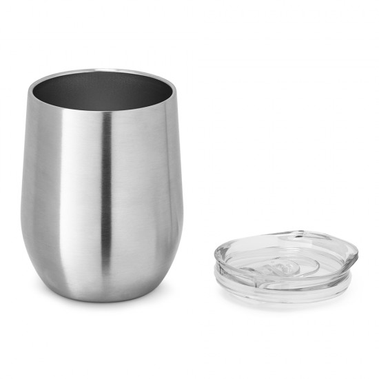 Copo Duplo De Inox 400Ml Para Brinde