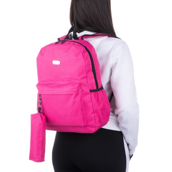 Mochila De Nylon Com Estojo Personalizada